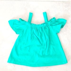 Girls off the shoulder top